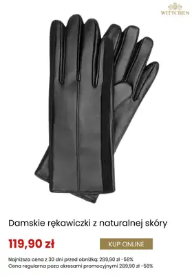 Dzień Babci i Dziadka - gazetka promocyjna Wittchen | Rękawiczki skórzane na prezent od środy 14.01  - strona 2