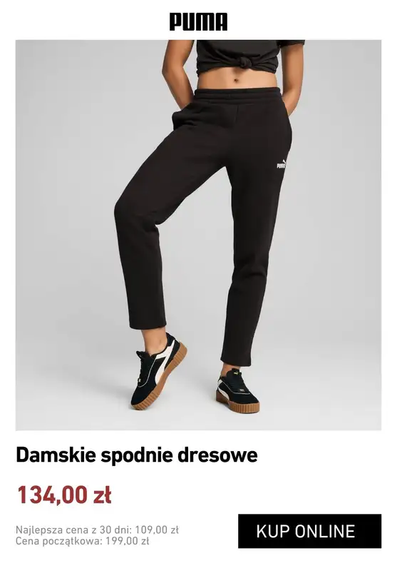 BEST SALE - gazetka promocyjna Puma | Wyprzedaż na koniec sezonu od środy 14.01 do niedzieli 01.02 - strona 10