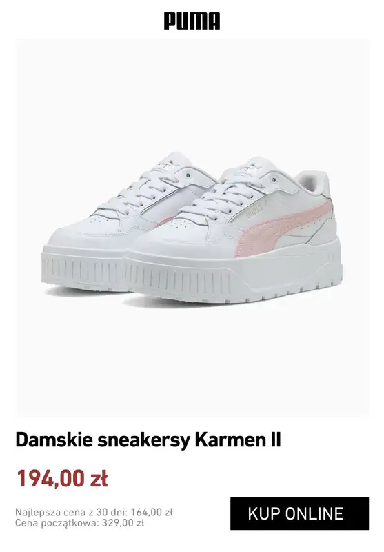 BEST SALE - gazetka promocyjna Puma | Wyprzedaż na koniec sezonu od środy 14.01 do niedzieli 01.02 - strona 2