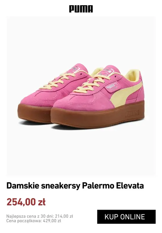 BEST SALE - gazetka promocyjna Puma | Wyprzedaż na koniec sezonu od środy 14.01 do niedzieli 01.02 - strona 7