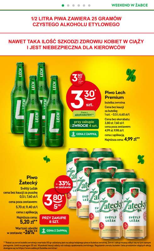 Żabka - gazetka promocyjna Gazetka weekendowa od piątku 16.01 do niedzieli 18.01 - strona 2