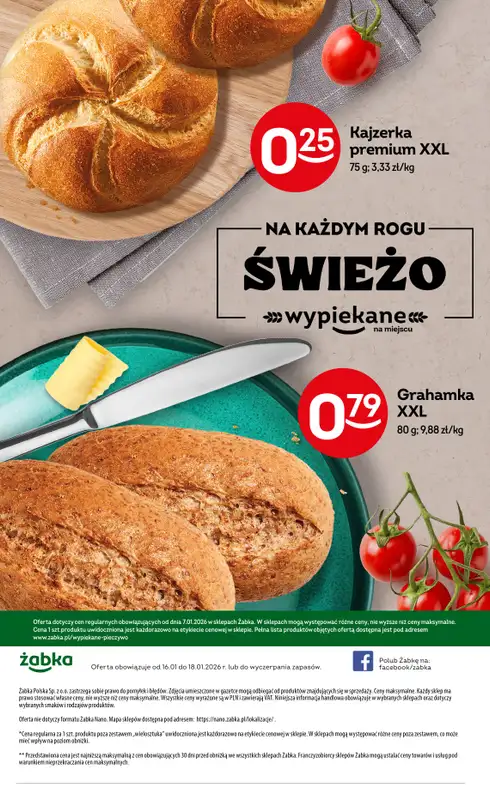 Żabka - gazetka promocyjna Gazetka weekendowa od piątku 16.01 do niedzieli 18.01 - strona 8
