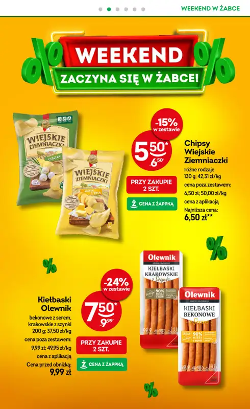 Żabka - gazetka promocyjna Gazetka weekendowa od piątku 16.01 do niedzieli 18.01 - strona 3