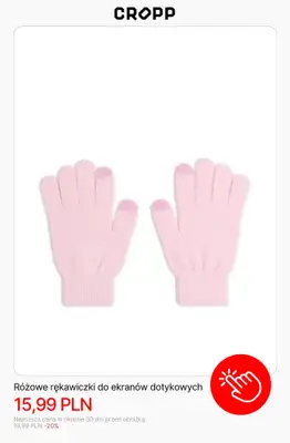 Cropp - gazetka promocyjna Wyprzedaż: zimowe akcesoria dla niej od środy 14.01  - strona 4