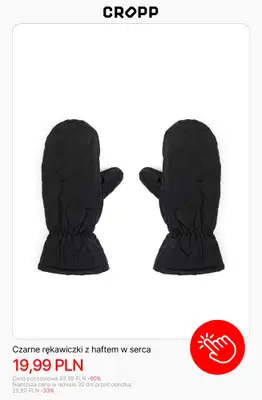 Cropp - gazetka promocyjna Wyprzedaż: zimowe akcesoria dla niej od środy 14.01  - strona 7