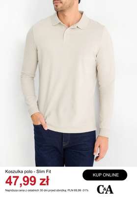 C&A - gazetka promocyjna Odzież Basic dla niego od środy 14.01  - strona 6