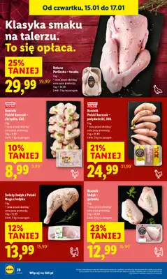 Lidl - gazetka promocyjna Oferta od czwartku od czwartku 15.01 do soboty 17.01 - strona 28
