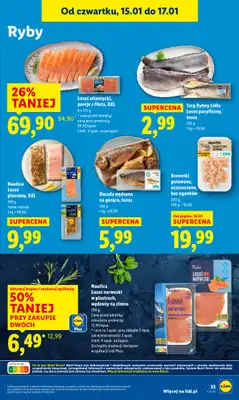 Lidl - gazetka promocyjna Oferta od czwartku od czwartku 15.01 do soboty 17.01 - strona 33