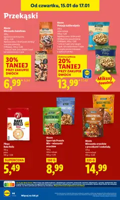 Lidl - gazetka promocyjna Oferta od czwartku od czwartku 15.01 do soboty 17.01 - strona 44