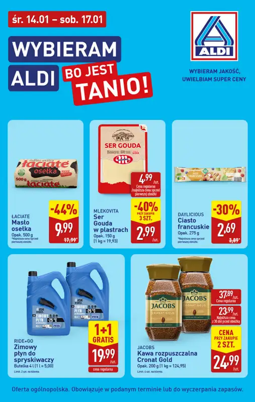 Aldi - gazetka promocyjna Mix okazji w super cenach Aldi!  