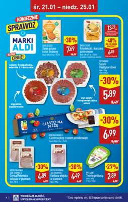 Aldi - gazetka promocyjna ZGIERZ: WIELKIE OTWARCIE już w ŚRODĘ: 21.01! od środy 21.01 do niedzieli 25.01 - strona 8