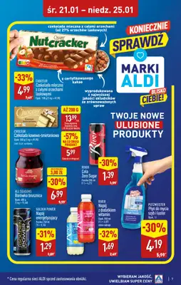 Aldi - gazetka promocyjna ZGIERZ: WIELKIE OTWARCIE już w ŚRODĘ: 21.01! od środy 21.01 do niedzieli 25.01 - strona 7