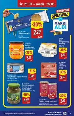 Aldi - gazetka promocyjna ZGIERZ: WIELKIE OTWARCIE już w ŚRODĘ: 21.01! od środy 21.01 do niedzieli 25.01 - strona 9