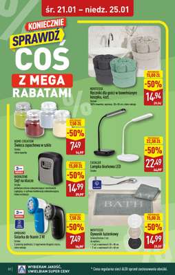 Aldi - gazetka promocyjna ZGIERZ: WIELKIE OTWARCIE już w ŚRODĘ: 21.01! od środy 21.01 do niedzieli 25.01 - strona 22