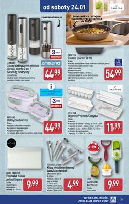 Aldi - gazetka promocyjna ZGIERZ: WIELKIE OTWARCIE już w ŚRODĘ: 21.01! od środy 21.01 do niedzieli 25.01 - strona 31