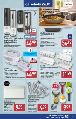 Aldi - gazetka promocyjna ZGIERZ: WIELKIE OTWARCIE już w ŚRODĘ: 21.01! od środy 21.01 do niedzieli 25.01 - strona 31