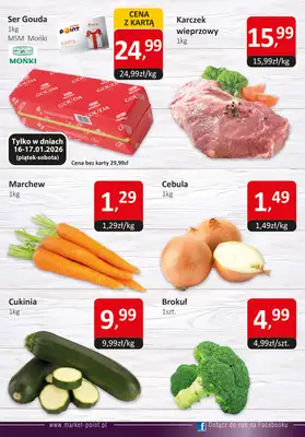 Market Point - gazetka promocyjna Promocje weekendowe od czwartku 15.01 do soboty 17.01 - strona 3