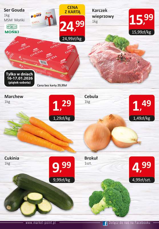 Market Point - gazetka promocyjna Promocje weekendowe od czwartku 15.01 do soboty 17.01 - strona 3
