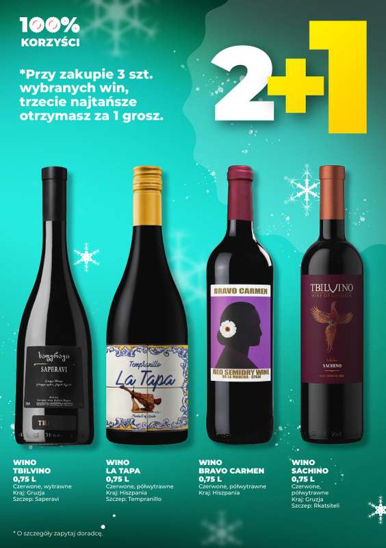 Duży Ben - gazetka promocyjna Wina 2+1 od czwartku 15.01 do środy 04.02 - strona 4