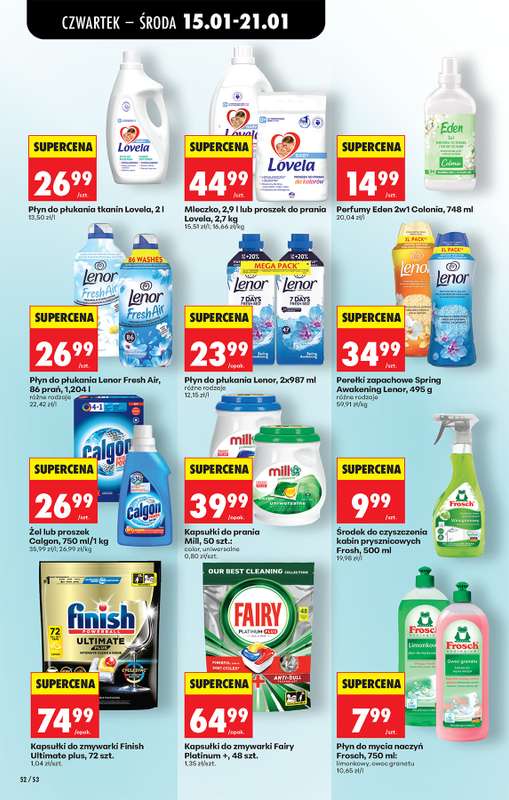 Biedronka - gazetka promocyjna Od czwartku od czwartku 15.01 do środy 21.01 - strona 64