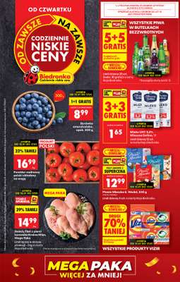 Biedronka - gazetka promocyjna Od czwartku od czwartku 15.01 do środy 21.01