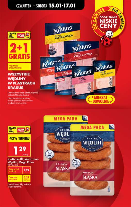 Biedronka - gazetka promocyjna Od czwartku od czwartku 15.01 do środy 21.01 - strona 5