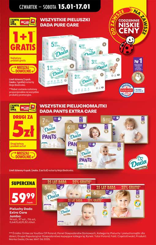 Biedronka - gazetka promocyjna Od czwartku od czwartku 15.01 do środy 21.01 - strona 25
