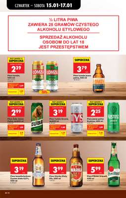 Biedronka - gazetka promocyjna Od czwartku od czwartku 15.01 do środy 21.01 - strona 62