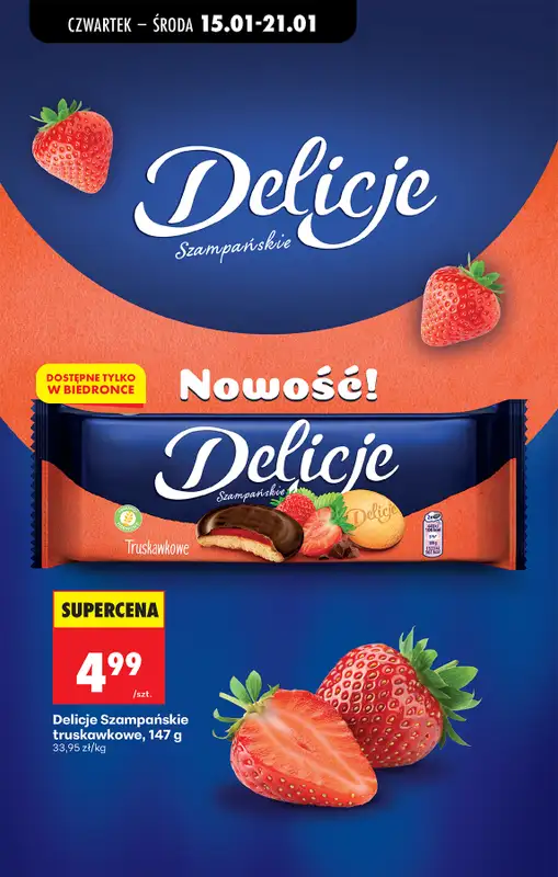 Biedronka - gazetka promocyjna Od czwartku od czwartku 15.01 do środy 21.01 - strona 58