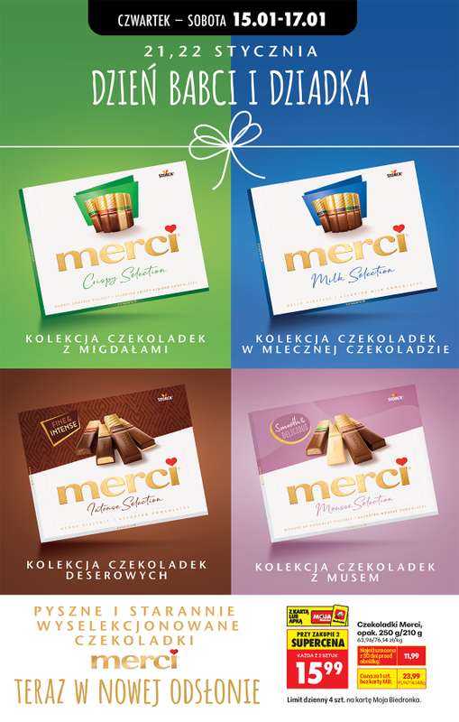 Biedronka - gazetka promocyjna Od czwartku, Z ladą tradycyjną od czwartku 15.01 do środy 21.01 - strona 57