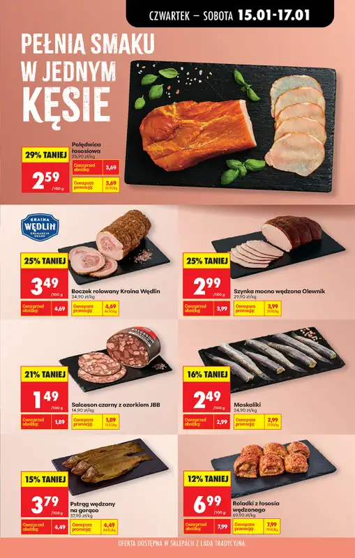 Biedronka - gazetka promocyjna Od czwartku, Z ladą tradycyjną od czwartku 15.01 do środy 21.01 - strona 37