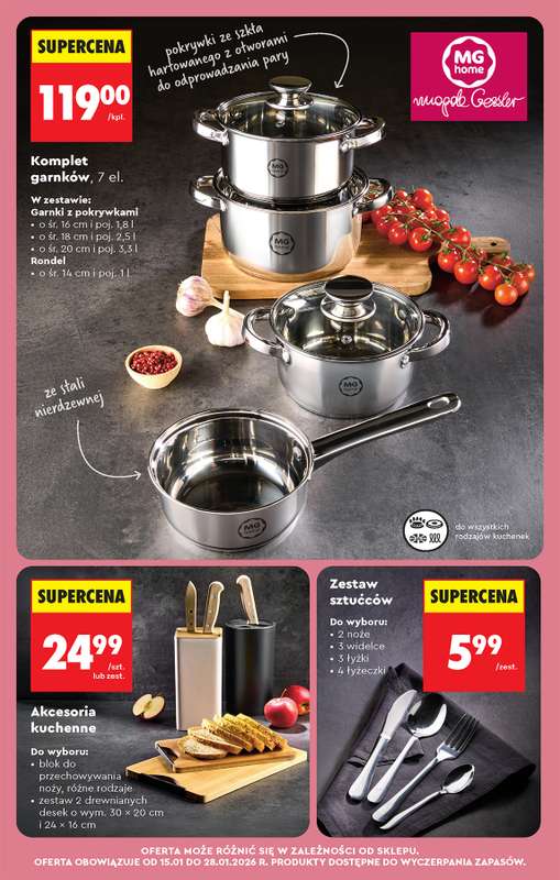 Biedronka - gazetka promocyjna Od czwartku, Z ladą tradycyjną od czwartku 15.01 do środy 21.01 - strona 71