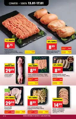 Biedronka - gazetka promocyjna Od czwartku, Z ladą tradycyjną od czwartku 15.01 do środy 21.01 - strona 38