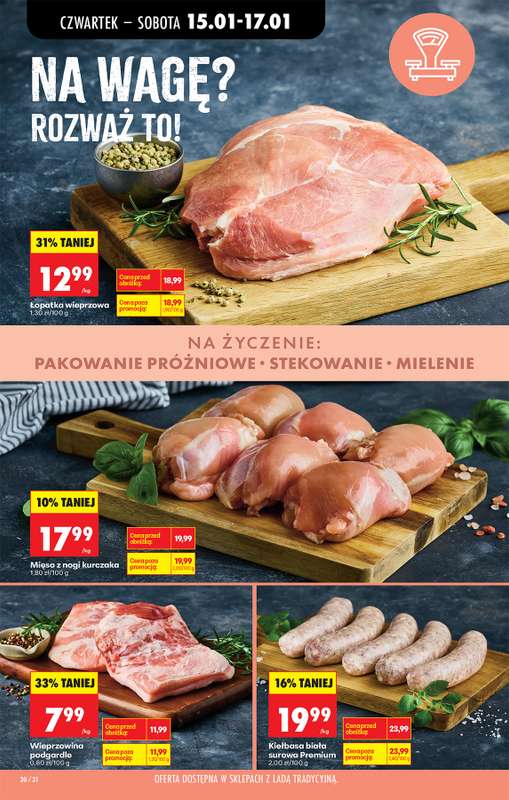 Biedronka - gazetka promocyjna Od czwartku, Z ladą tradycyjną od czwartku 15.01 do środy 21.01 - strona 36