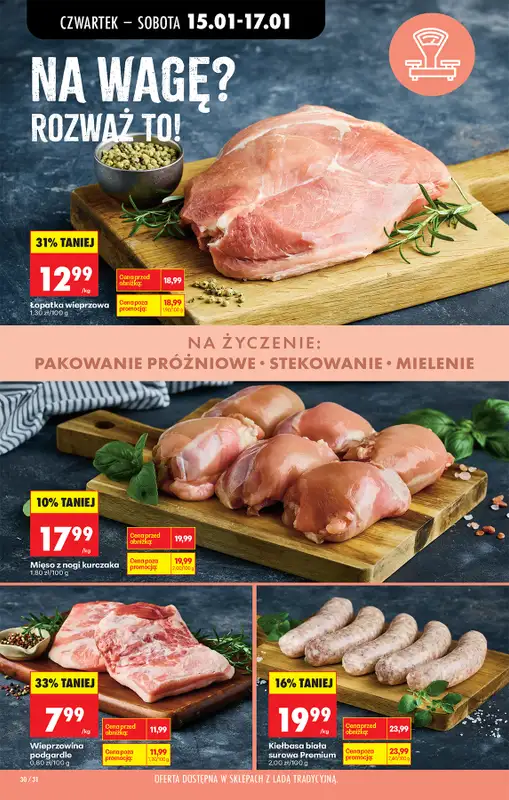 Biedronka - gazetka promocyjna Od czwartku, Z ladą tradycyjną od czwartku 15.01 do środy 21.01 - strona 36