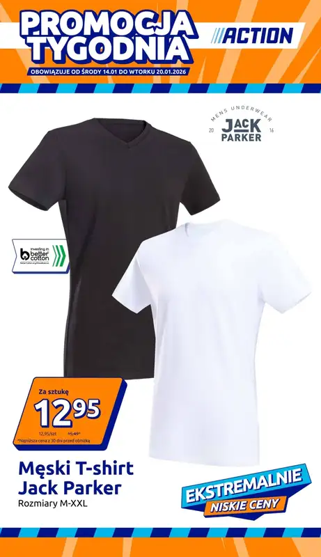 Action - gazetka promocyjna Gazetka od środy 14.01 do wtorku 20.01