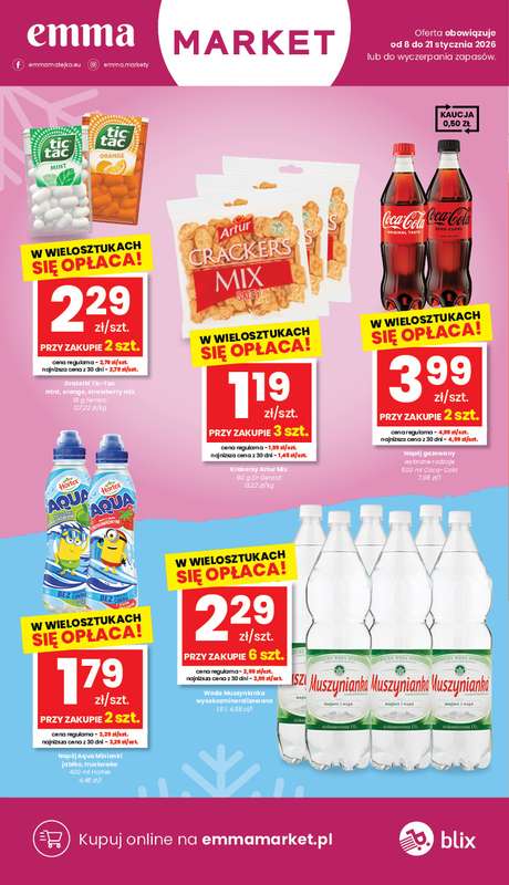emma MARKET - gazetka promocyjna Gazetka od czwartku 08.01 do środy 21.01 - strona 6