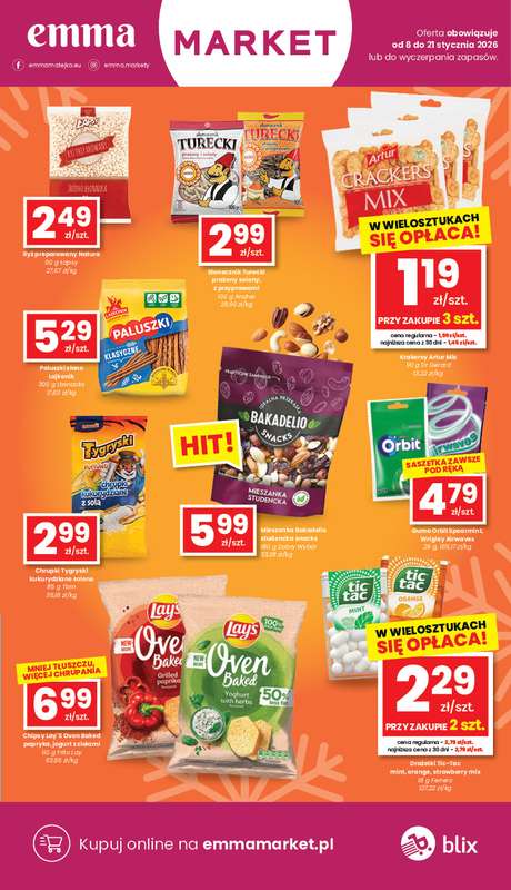 emma MARKET - gazetka promocyjna Gazetka od czwartku 08.01 do środy 21.01 - strona 17