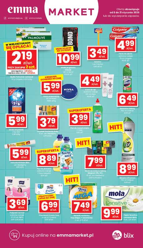 emma MARKET - gazetka promocyjna Gazetka od czwartku 08.01 do środy 21.01 - strona 19