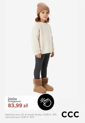 CCC - gazetka promocyjna KOZAKI dziecięce - PROMOCJE od czwartku 15.01  - strona 7