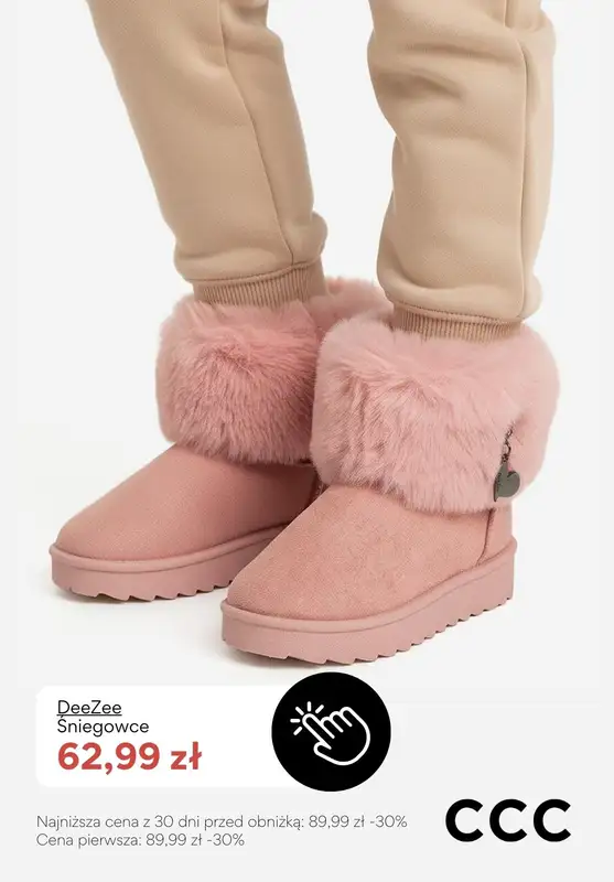 CCC - gazetka promocyjna KOZAKI dziecięce - PROMOCJE od czwartku 15.01  - strona 3