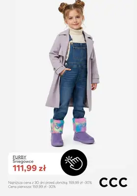 CCC - gazetka promocyjna KOZAKI dziecięce - PROMOCJE od czwartku 15.01  - strona 9