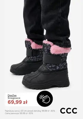 CCC - gazetka promocyjna KOZAKI dziecięce - PROMOCJE od czwartku 15.01  - strona 4