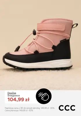 CCC - gazetka promocyjna KOZAKI dziecięce - PROMOCJE od czwartku 15.01  - strona 8