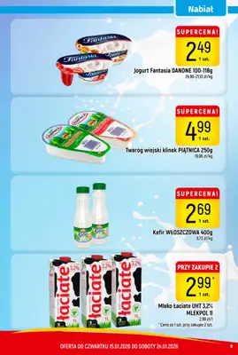 Delikatesy Piotruś Pan - gazetka promocyjna Gazetka od czwartku 15.01 do soboty 24.01 - strona 9