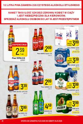 Piwo TYSKIE Gronie 0,0% 0,5l