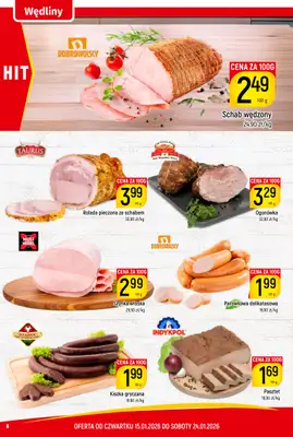 Delikatesy Piotruś Pan - gazetka promocyjna Gazetka od czwartku 15.01 do soboty 24.01 - strona 6