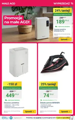 ERLI - gazetka promocyjna MEGA WYPRZEDAŻ mebli i sprzętu elektro do domu! od czwartku 15.01 do niedzieli 18.01 - strona 8