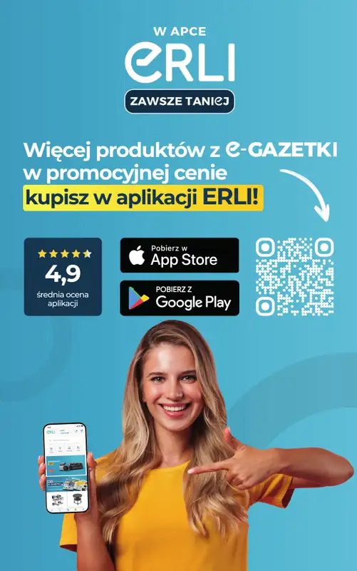 ERLI - gazetka promocyjna MEGA WYPRZEDAŻ mebli i sprzętu elektro do domu! od czwartku 15.01 do niedzieli 18.01 - strona 10