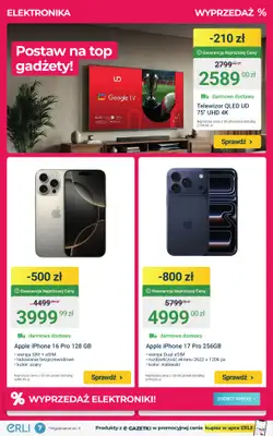 ERLI - gazetka promocyjna MEGA WYPRZEDAŻ mebli i sprzętu elektro do domu! od czwartku 15.01 do niedzieli 18.01 - strona 7